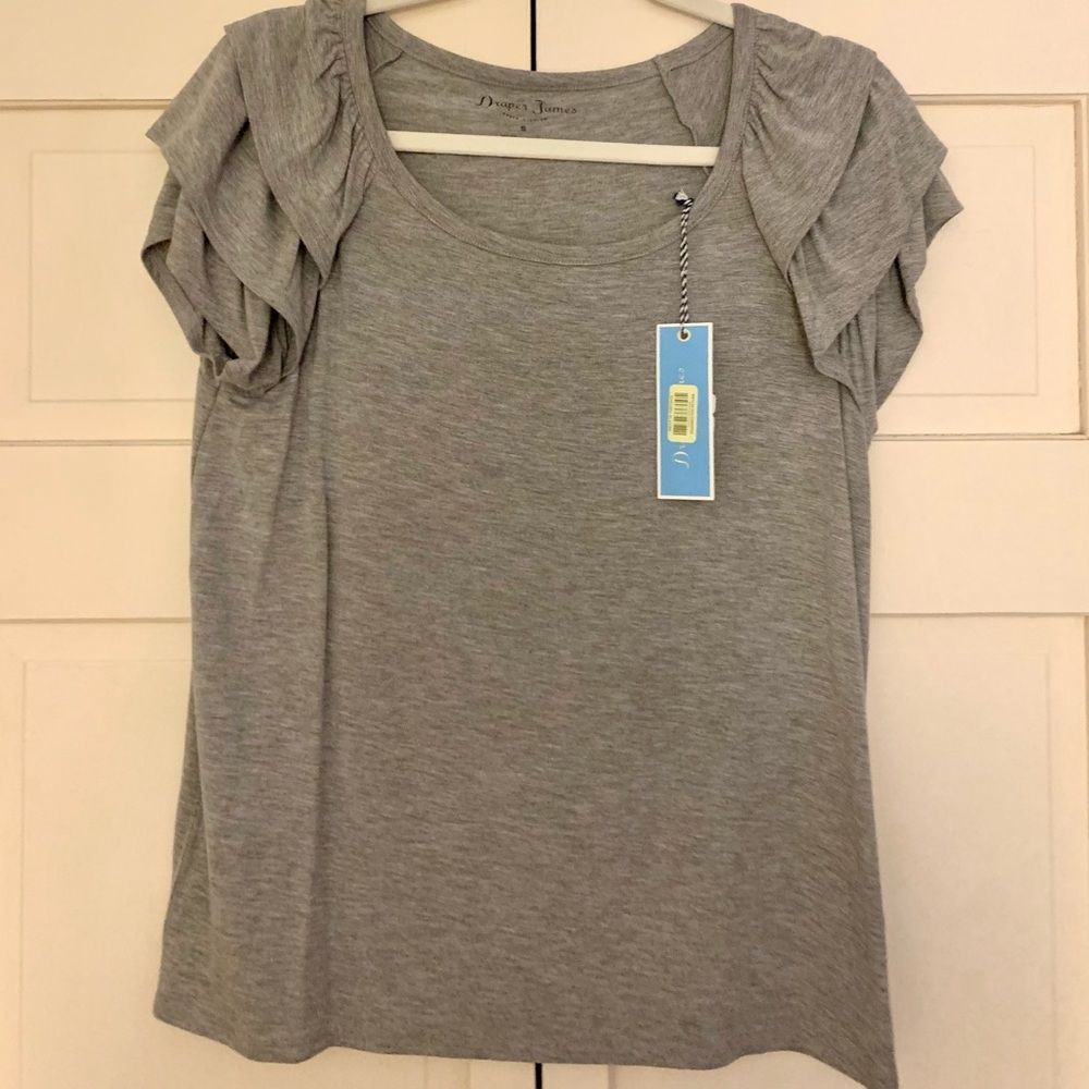 NWT Draper James grey top